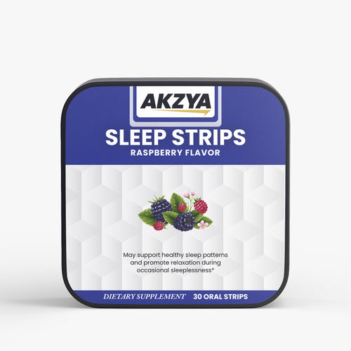 AKZYA Sleep Strips | Natural Melatonin & Botanical Rest Aid