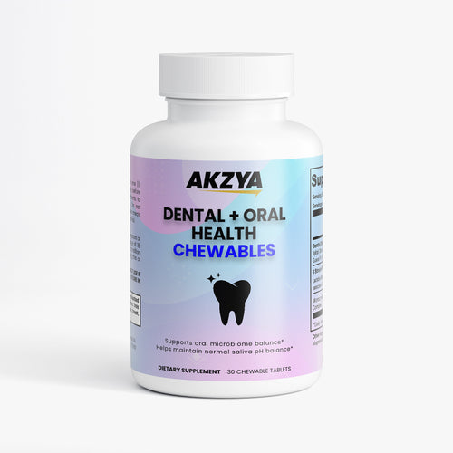 AKZYA Dental + Oral Health Chewables | Probiotic Breath Support
