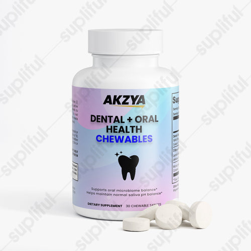 AKZYA Dental + Oral Health Chewables | Probiotic Breath Support