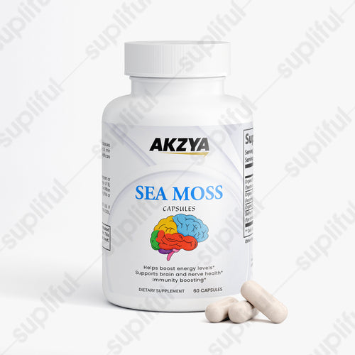 AKZYA Organic Irish Sea Moss | Immune & Thyroid Support