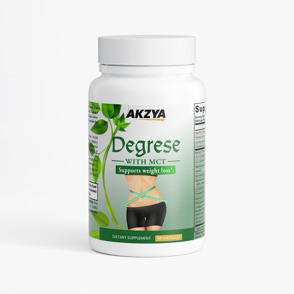 AKZYA Degrese Fat Burner with MCT | Metabolic Support