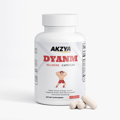 AKZYA Dyanm Sea Moss Capsules | Immune & Thyroid Support